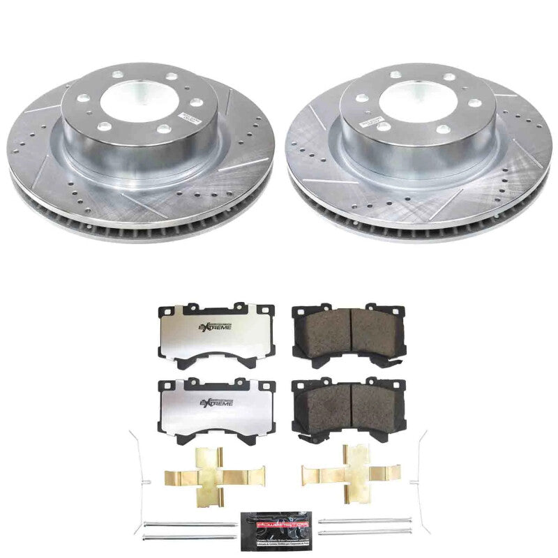 Power Stop 24-25 Toyota Tacoma Front Z36 Truck & Tow Brake Kit