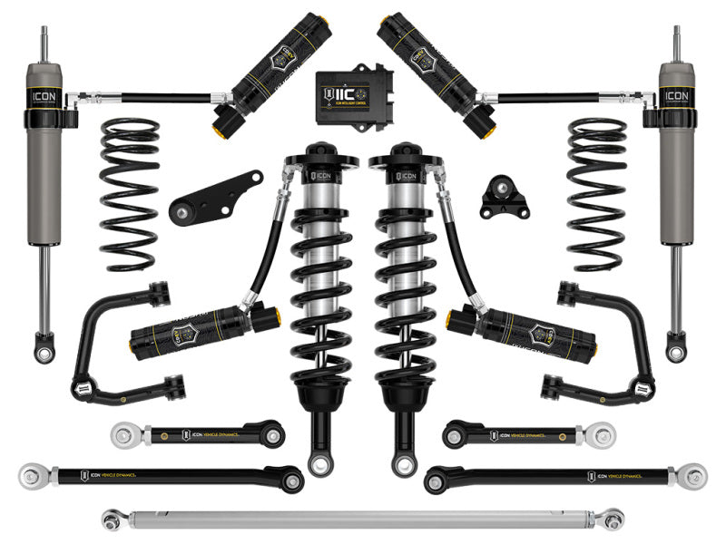 ICON 2024+ Toyota Tacoma 1.25in-3in Stage 13 Suspension System Tubular
