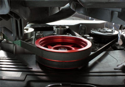 PERRIN 93-14 Subaru Impreza (Incl. 02-14 WRX) / 04-21 STI Lightened Crank Pulley - Red