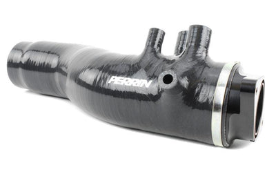 PERRIN 15-21 Subaru WRX / 14-18 Forester XT Turbo Inlet Hose 3in. w/ Turbo Adapter Flange - Black