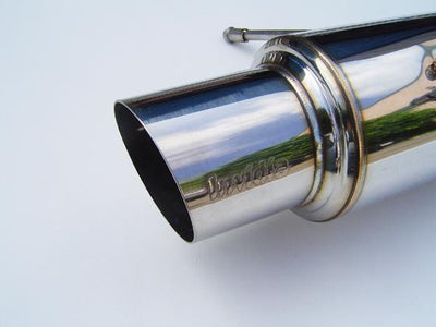 Invidia 02-07 WRX/STi 76mm N1 RACING Stainless Steel Tip Cat-back Exhaust