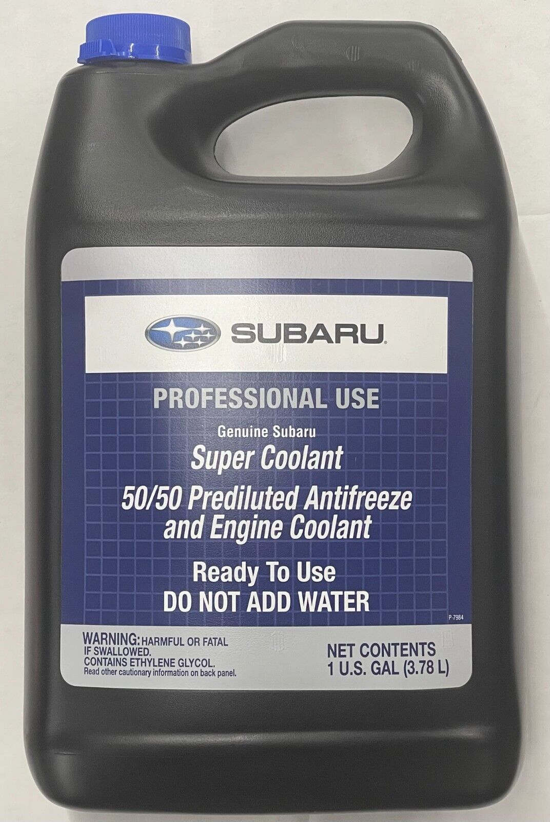 Subaru Long Life Super Coolant 50/50 BLUE 1 Gallon