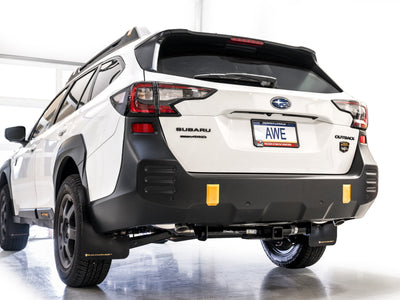 AWE Tuning 20-25 Subaru Outback (Wilderness & XT) 0FG Cat-Back Exhaust w/Dual BashGuards