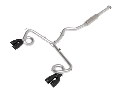 aFe Subaru WRX/STi 15-21 H4-2.0/2.5L Takeda 3in to 2-1/2in Stainless Cat-Back Exhaust w/ Black Tip