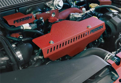 PERRIN 02-14 Subaru WRX / 04-21 STI / 08-11 Impreza Pulley Cover - Red