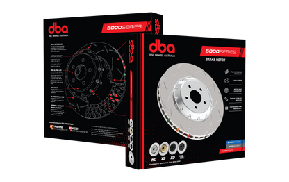 DBA 2009+ AC MK VI 6.2/6.2 Supercharged Drilled & Slotted 5000 Series XS Rotor
