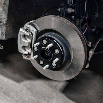 OVERTAKE Wheel Spacer Adapters - Pair - 20mm 5x100 to 5x114.3 - Subaru 2002-2014 WRX, 2004 STI, 2013-2026 BRZ/GR86, and more