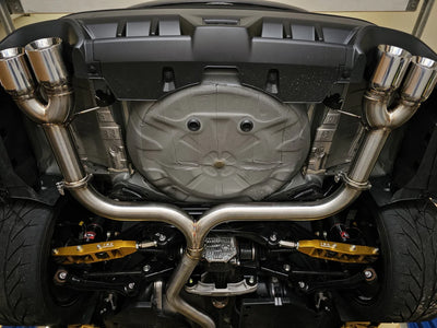 Rae-Motorsports 3" Dual Exit Quad Tip Catback 2022+ WRX