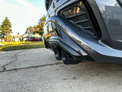 Rae-Motorsports 3" Dual Exit Quad Tip Catback 2022+ WRX