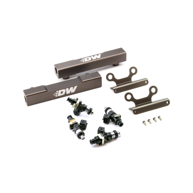 DeatschWerks 02+ Subaru WRX / 07+ STI/LGT Top Feed Fuel Rail Upgrade Kit w/ 1500cc Injectors