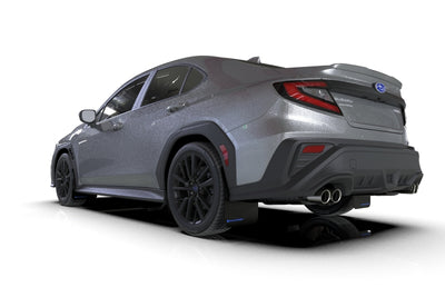 Rally Armor 22-26 Subaru WRX Black UR Mud Flap w/Blue Logo