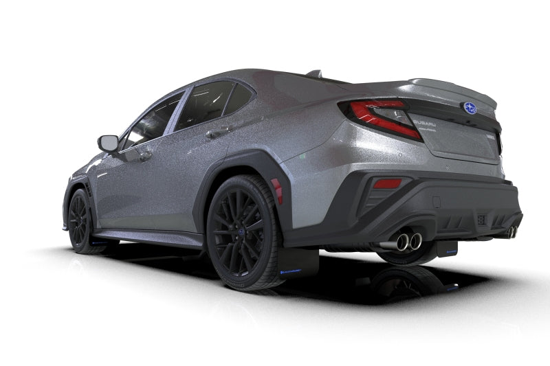 Rally Armor 22-25 Subaru WRX Black UR Mud Flap w/Blue Logo
