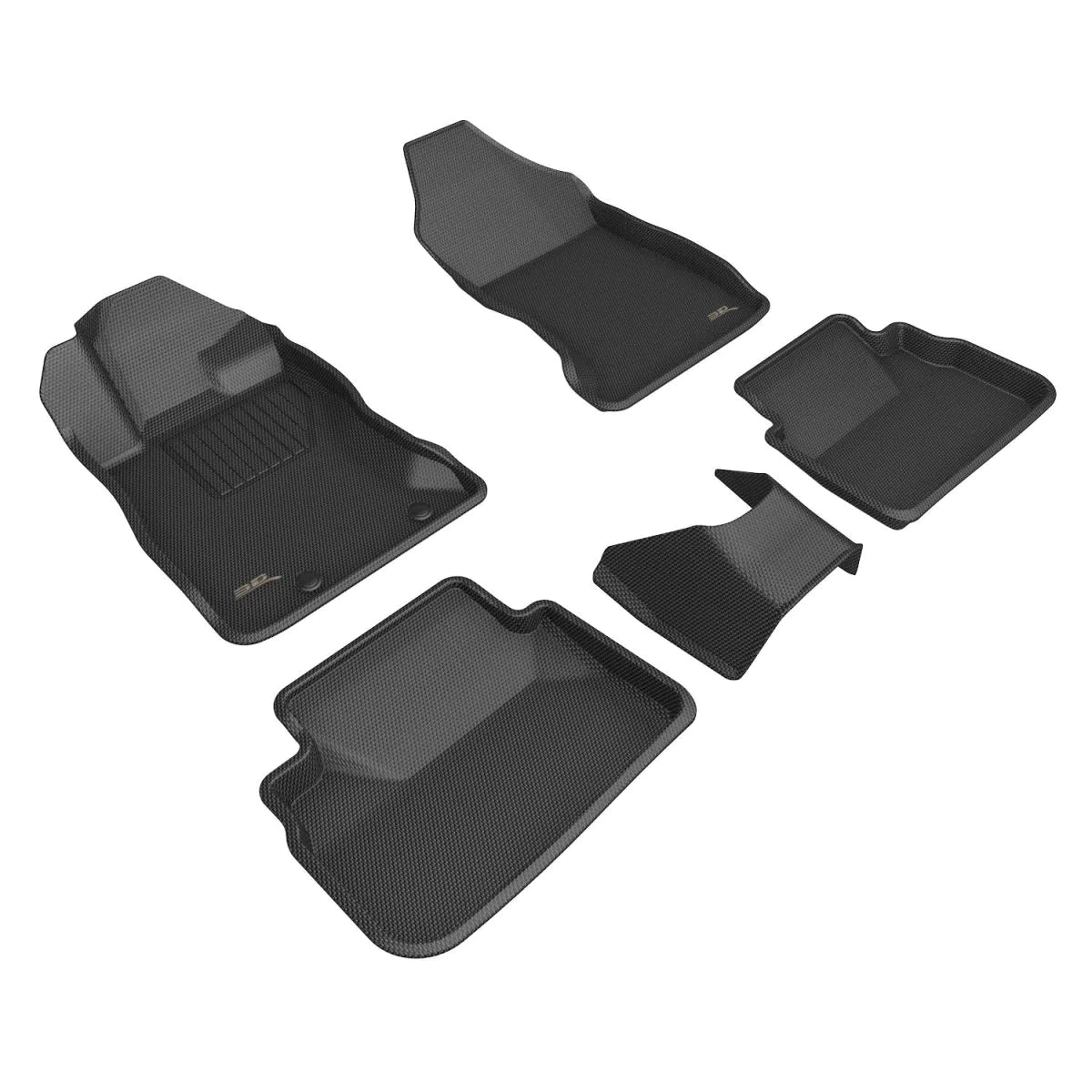 3DMaxpider Front and Rear All-Weather Floor Liner Set Black 2022+ WRX *OVERSTOCK SALE!*