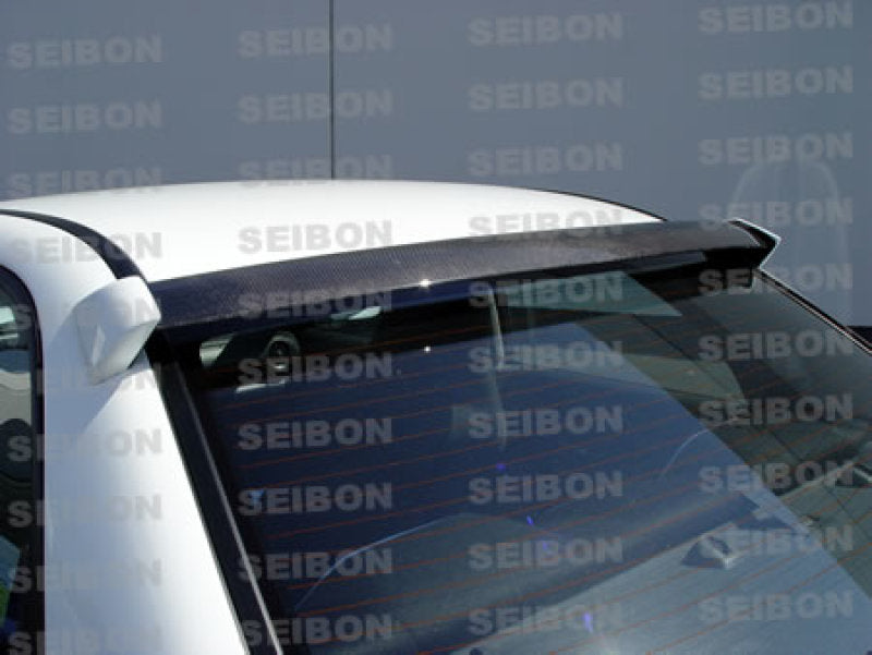 Seibon 06-07 Subaru WRX/STi Carbon Fiber Rear Roof Spoiler