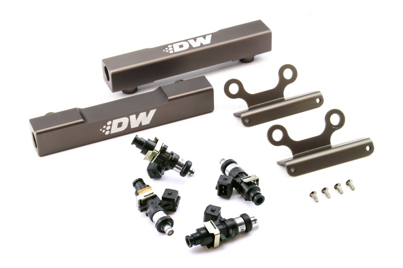 DeatschWerks 02+ Subaru WRX / 07+ STI/LGT Top Feed Fuel Rail Upgrade Kit w/ 1500cc Injectors