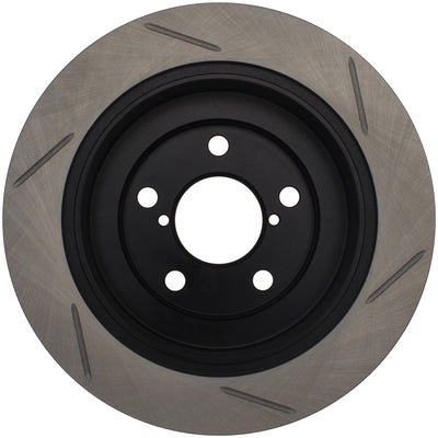 StopTech Power Slot 02-05 WRX Rear Left SportStop Slotted Rotor