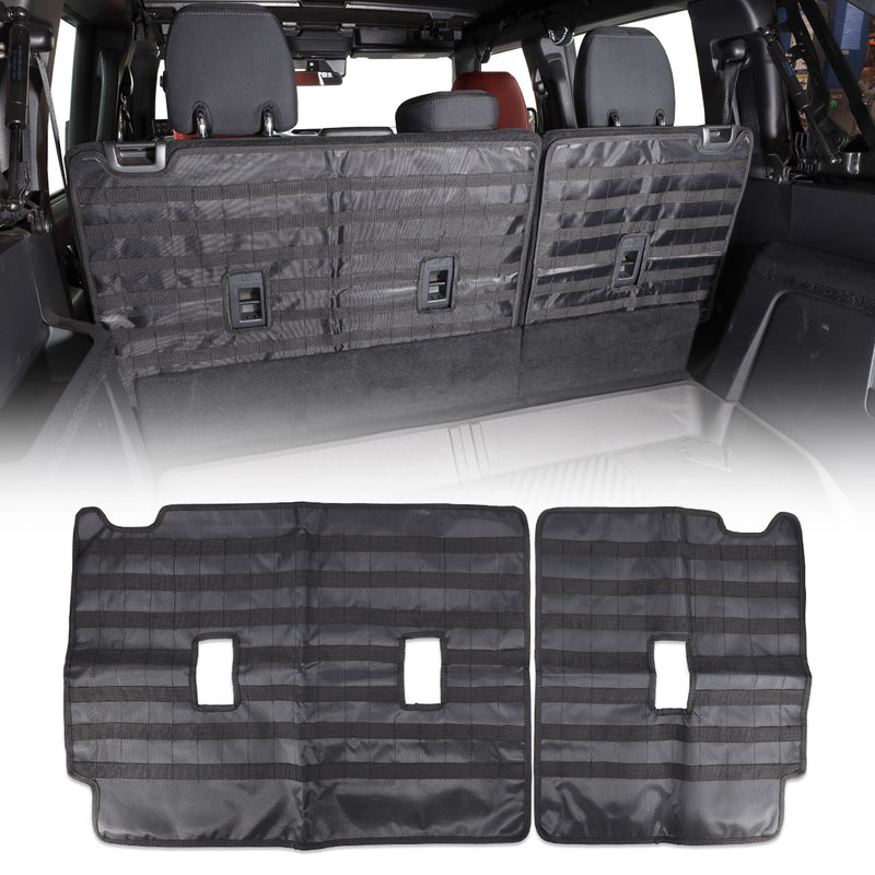 IAG I-Line Rear Seat Back Organizer Panels 2pc 2021+ Ford Bronco Four Door