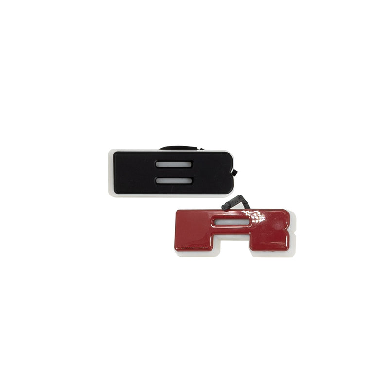 IAG I-Line Grill Black Letters And Red "R" With White Back Lighting For 2021+ Ford Bronco