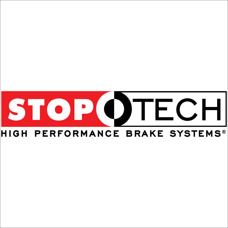 StopTech 13 Subaru BRZ BBK Front ST-40 Red Caliper 328 x 28 Slotted Rotor