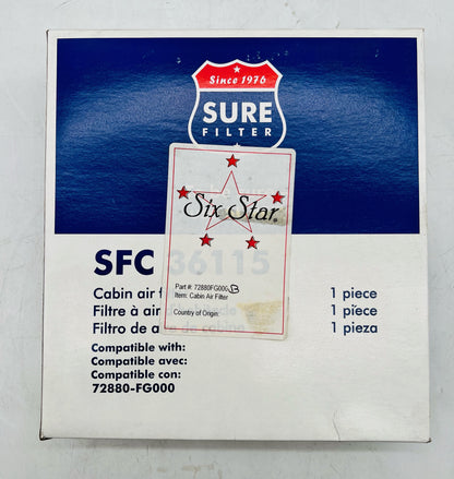 Cabin Air Filter 2008+