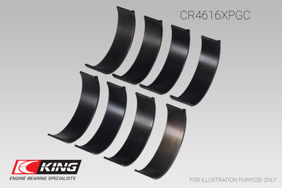King Engine Bearings Subaru Fa20/ Toyota 4U-GSE Connecting Rod Bearing Set - Size +0.05mm
