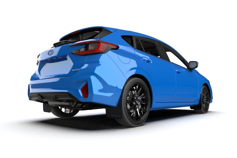 Rally Armor 24-26 Subaru Impreza Black UR Mud Flap w/ Grey Logo