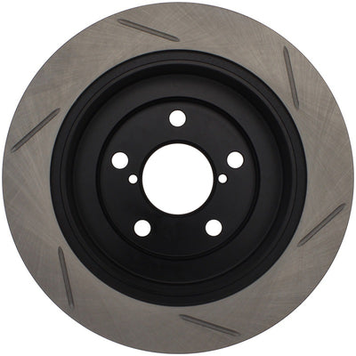 StopTech Power Slot 02-05 WRX Rear Right SportStop Slotted Rotor