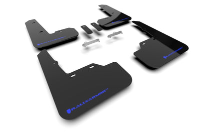 Rally Armor 22-26 Subaru WRX Black UR Mud Flap w/Blue Logo