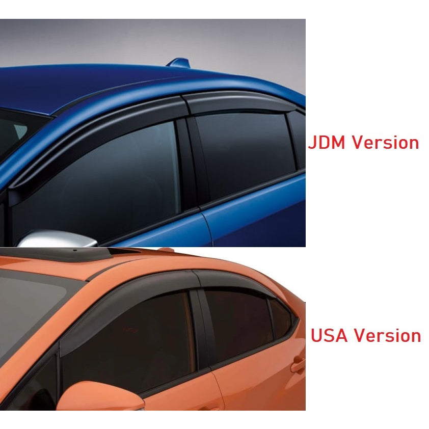 Subaru OEM JDM Rain Guards / Side Window Deflectors 2022+ WRX