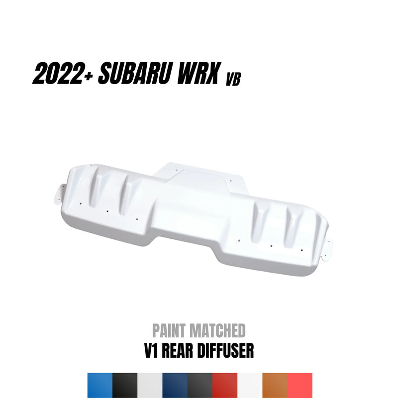JDMuscle Rear Diffuser V1 2022+ WRX