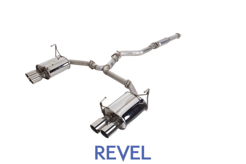 Revel Medallion Touring-S Catback Exhaust - Dual Muffler 2022+ WRX