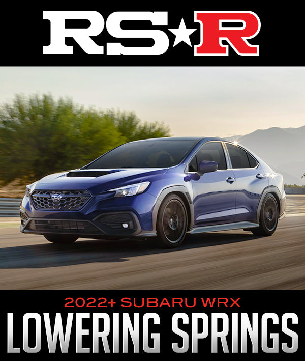 RS-R Down Sus Lowering Springs 2022+ WRX